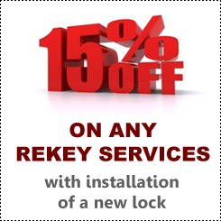 Locksmith Coupon 15% off